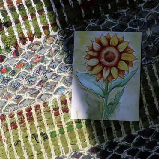 ひまわり夏 ポストカード