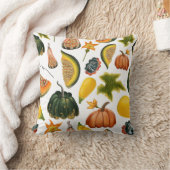 ひまわり夏:ヴィンテージ水彩パターン クッション (ブランケット)