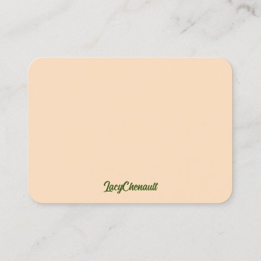 ひまわり夏 名刺 (裏面)