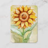 ひまわり夏 名刺 (正面)