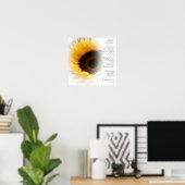 ひまわり夢詩ポスター ポスター (ホームオフィス)