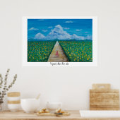 ひまわり夢 ポスター (キッチン)