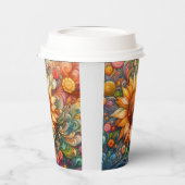 ひまわり夢 紙コップ (左)