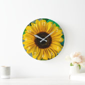 ひまわり大時計 ラージ壁時計 (ホーム)