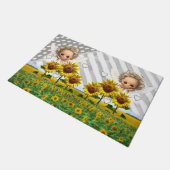 ひまわり天使ドアマット ドアマット (アングル)