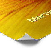 ひまわり太陽 ポスター (角)