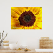ひまわり太陽 ポスター (キッチン)