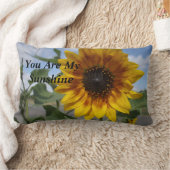 ひまわり太陽 ランバークッション (ブランケット)