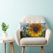 ひまわり太陽 ランバークッション (椅子)