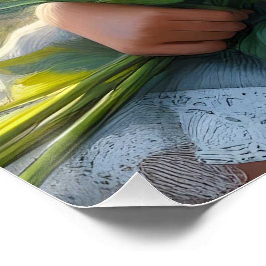 ひまわり女の子 ポスター (コーナー)