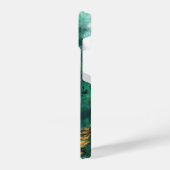 ひまわり女性iPhoneケース iPhoneケース (左側面)