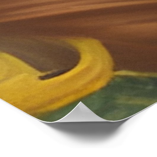 ひまわり女 ポスター (角)