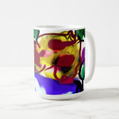 ひまわり好きで生きる コーヒーマグカップ (正面右)