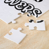 ひまわり好きな女の子 ジグソーパズル (側面)