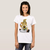 ひまわり好きの小人Tシャツ（女性用） Tシャツ (正面フル)