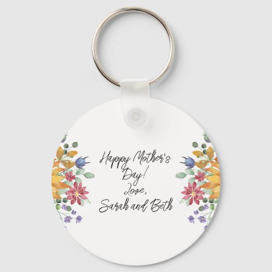 ひまわり妻ママボスカスタマイズ キーホルダー (裏面)