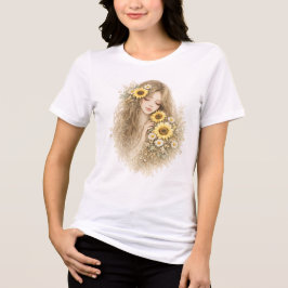 ひまわり娘 トライブレンドTシャツ