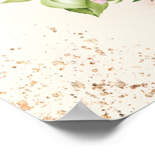 ひまわり婚約パーティ結婚の秋歓迎 ポスター (角)