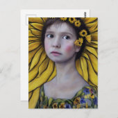 ひまわり子はがき ポストカード (正面/裏面)