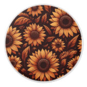 ひまわり季節 セラミックノブ (正面)