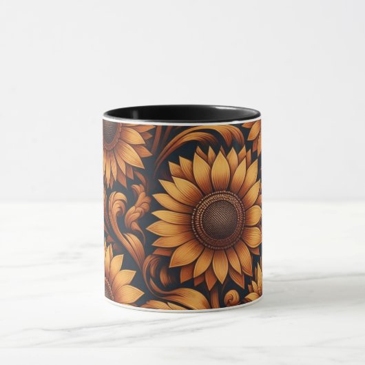 ひまわり季節 マグカップ (中央)