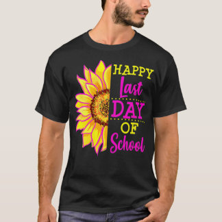 ひまわり学校の最後の日先生ギフト年末 Tシャツ