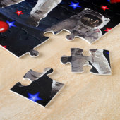 ひまわり宇宙飛行士パズル ジグソーパズル (側面)