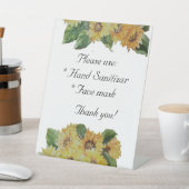 ひまわり安全注意台座標識 台座サイン (インサイチュ)