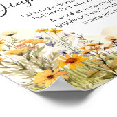 ひまわり小さな蜂蜜の深夜おむつ ポスター (角)