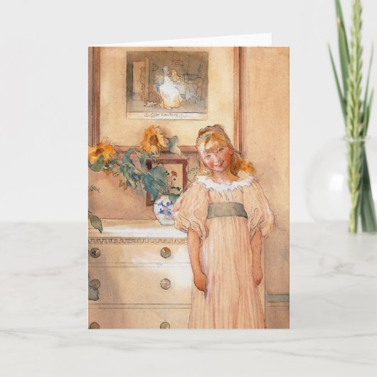 ひまわり少女1893 カード (正面)