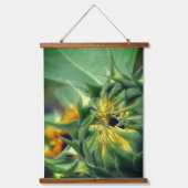 ひまわり展開 吊り下げ型タペストリー (正面)