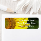 ひまわり差出人住所ラベル ラベル (インサイチュ)