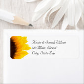 ひまわり差出人住所ラベル ラベル (インサイチュ)