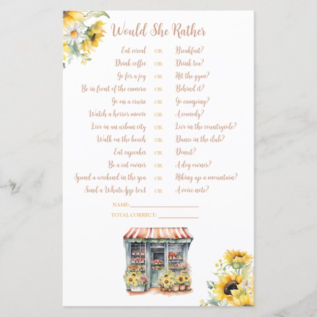 ひまわり市場から出ている彼女は、むしろ彼女のだろう (正面)