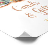 ひまわり市場ブライダルシャワーカードとギフト ポスター (角)