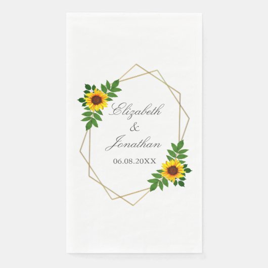 ひまわり幾何結婚図形 (正面)