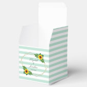 ひまわり幾何結婚図形 フェイバーボックス (オープン)