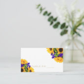 ひまわり座席表 プレイスカード (スタンド正面)