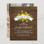 ひまわり延期日変更プラン注意 (正面/裏面)