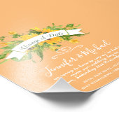 ひまわり延期日変更プラン注意 フォトプリント            (角)