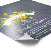 ひまわり延期日変更プラン注意 フォトプリント            (角)