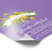 ひまわり延期日変更プラン注意 フォトプリント            (角)