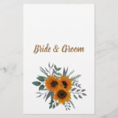 ひまわり彼は彼女がシャワーゲームカードを言ったと言った チラシ (裏面)