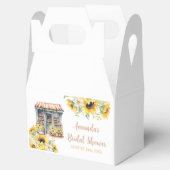 ひまわり彼女は市場のブライダルシャワー フェイバーボックス (オープン)