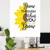 ひまわり恋人 |お客様の成長に合わせて拡張 ポスター (ホームオフィス)