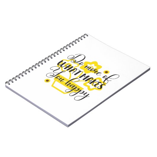 ひまわり恋人 |幸せな気持ちを伝える ノートブック (左側)