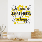 ひまわり恋人 |幸せな気持ちを伝える ポスター (キッチン)