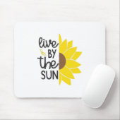 ひまわり恋人 | Live By The Sun マウスパッド (マウス)