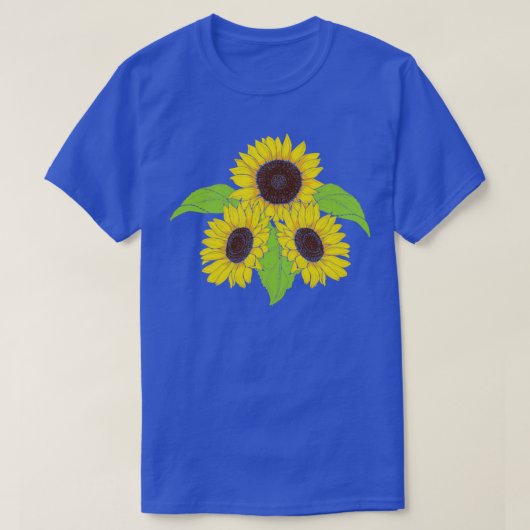 ひまわり恋人 Tシャツ (デザイン正面)