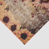 ひまわり恵み感謝サンクスギビング 薄葉紙 (詳細)